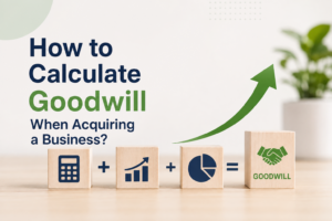 How to calculate Goodwill value while acquaring a business?