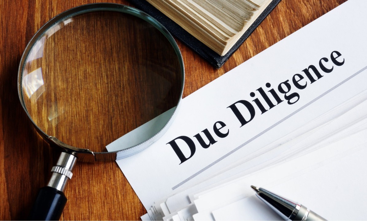 What is due diligence in takeover of company?
