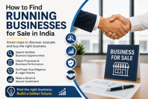 How to Find Running Businesses for Sale in India