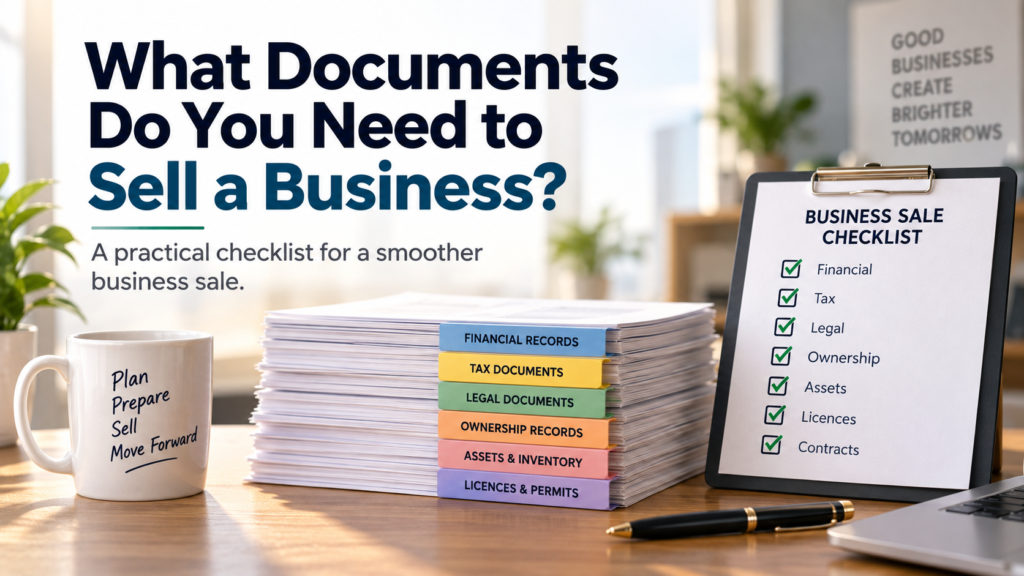 What Documents Do You Need to Sell a Business? A Complete Seller’s Checklist