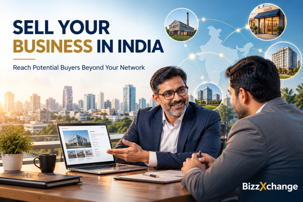 How to Sell Your Business in India and Connect With Potential Buyers Online